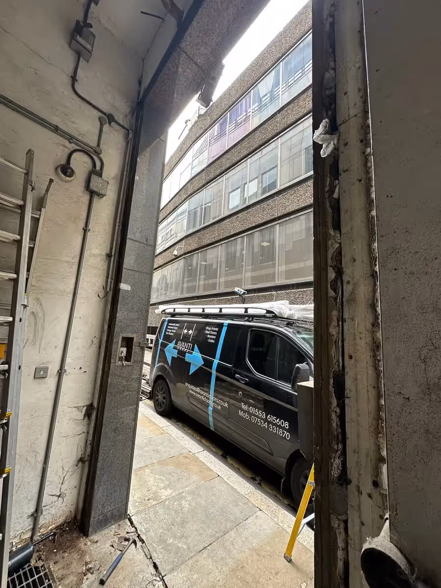 Commercial door support in King's Lynn