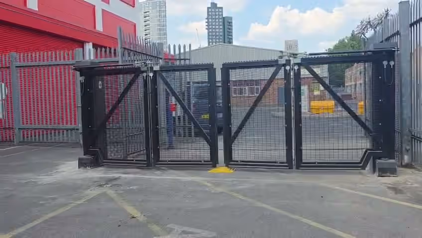 Automated Bi-Fold Gates — Wandsworth, London
